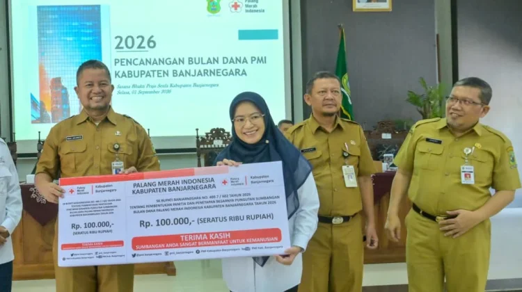 Pemkab Banjarnegara Targetkan Rp1,7 Miliar pada Bulan Dana PMI 2026