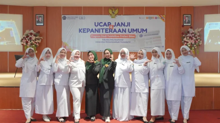94 Mahasiswa UMP Masuki Tahap Praktik Profesi Bidan