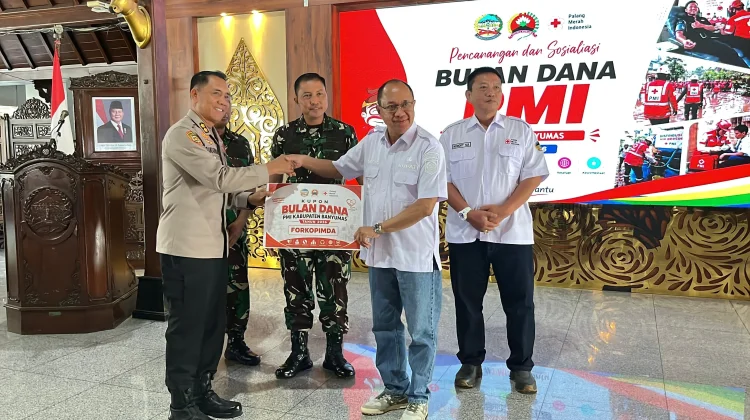Bulan Dana PMI Banyumas Targetkan Rp2,5 Miliar