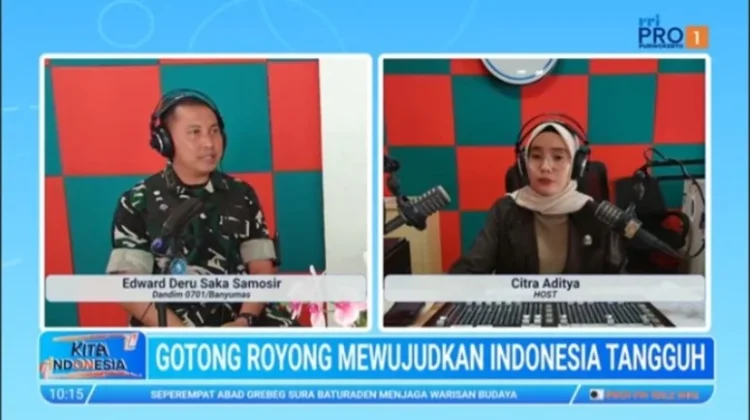Gotong Royong Mewujudkan Indonesia Tangguh, Warga Diminta Tak Mudah Terpecah