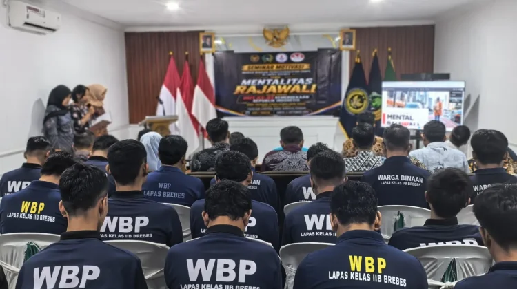 Seminar Motivasi di Lapas Brebes Kuatkan WBP untuk Berubah