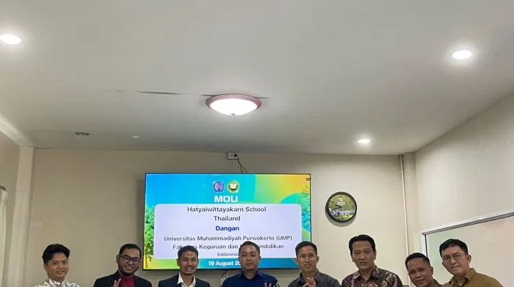 FKIP UMP Gandeng Sekolah Thailand, Mahasiswa Jalani Magang Internasional