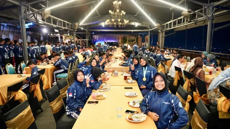 Sukses Dulang 10 Emas di POPDA Jateng 2026, Kontingen Kebumen Dijamu Makan
