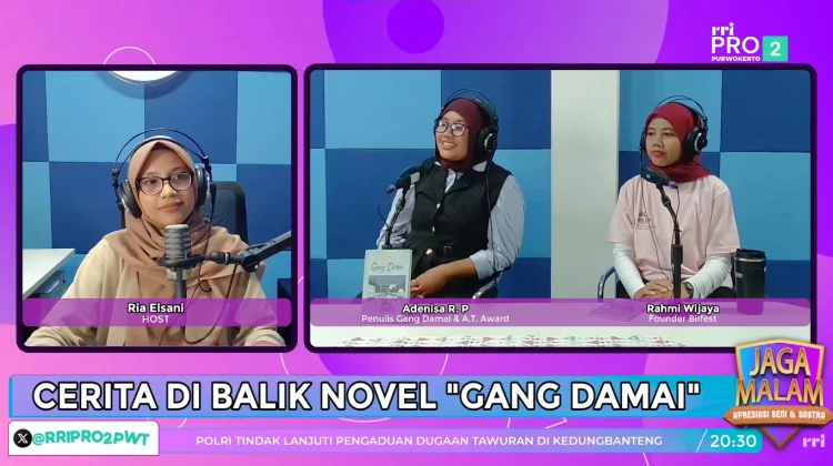 Novel Gang Damai Kemas Isu Sosial lewat Cerita Kehidupan Bertetangga