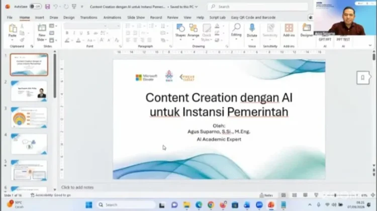 AI Bantu Instansi Pemerintah Ciptakan Konten Lebih Cepat dan Efisien