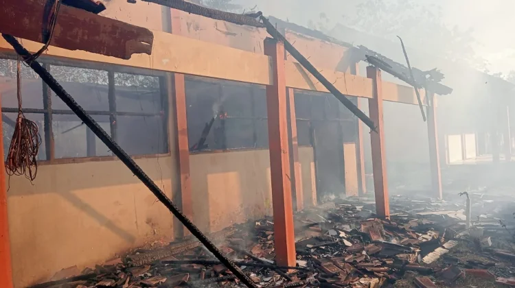 Kebakaran SMAN 1 Bantarkawung Brebes, Kerugian Mencapai Rp1,2 Miliar