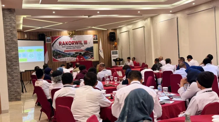 Rakorwil III PMI Jateng Bahas Penguatan Tata Kelola dan Pelayanan Kemanusiaan