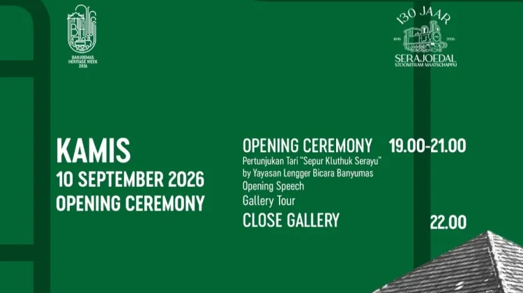 Banjoemas Heritage Week 2026 Hadirkan Jejak Kereta Uap