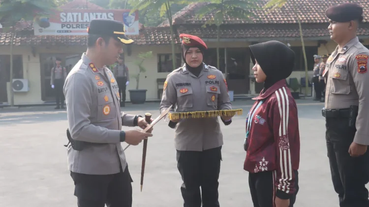Kapolres Tegal Apresiasi Prestasi Pelajar Berprestasi di Ajang Yudo Jawa Tengah