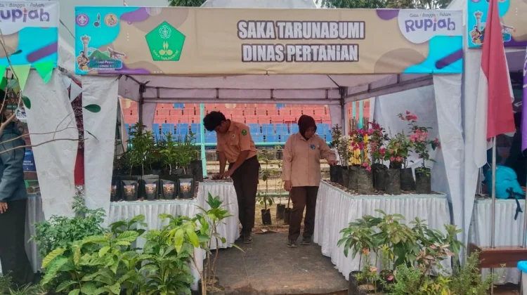 Saka Taruna Bumi Unjuk Program Budidaya di Festival Pramuka Banyumas 2026
