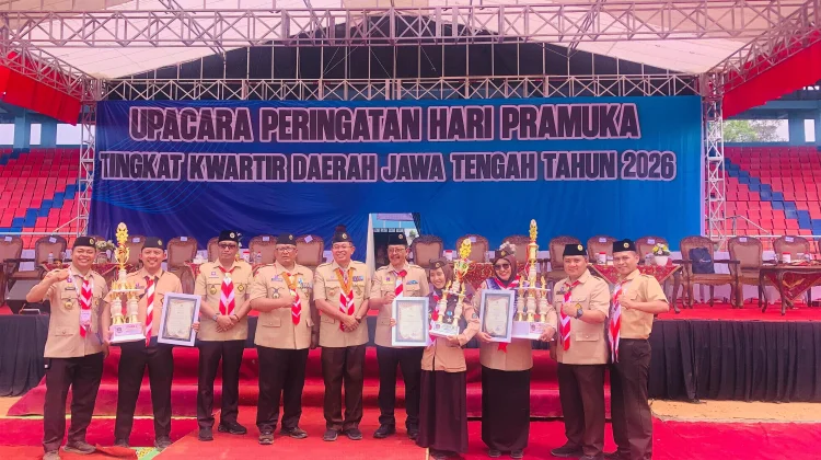 Tiga Pembina Pramuka Banyumas Raih Penghargaan Tingkat Jawa Tengah