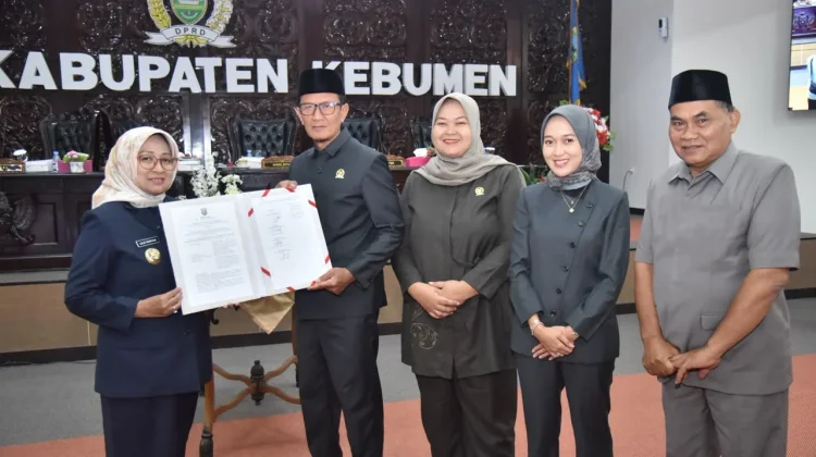 Raperda Perubahan APBD Kebumen Disetujui DPRD dan Bupati