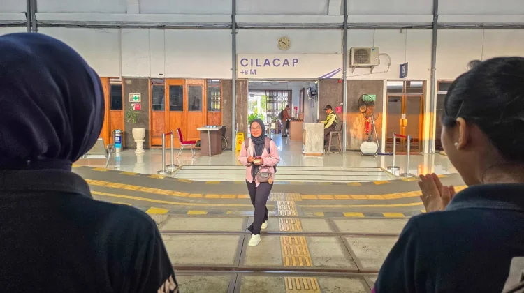 Stasiun Cilacap Layani Lebih dari 322 Ribu Penumpang hingga Agustus 2026