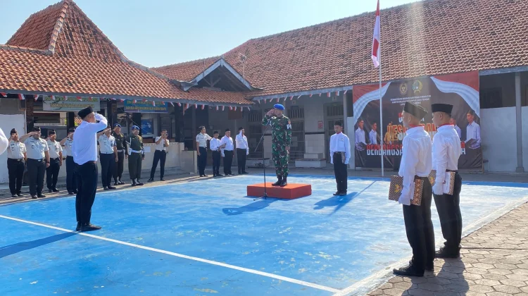 Lewat Upacara Kesadaran Berbangsa, WBP Lapas Brebes Didorong untuk Berubah