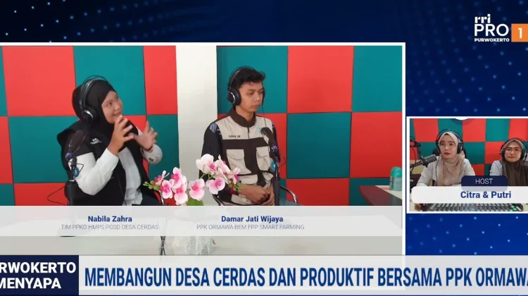 PPK Ormawa Dorong Desa Cerdas dan Produktif melalui Literasi dan Smart Farming