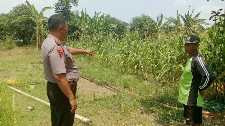 Polsek Dukuhwaru Ajak Warga Cegah Pembakaran Lahan