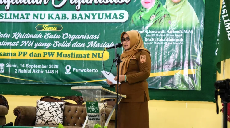 Wabup Banyumas Dorong Muslimat NU Perkuat Komunikasi Antarkader