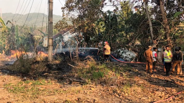 Pangkalan Kayu di Cipari Terbakar, Diduga akibat Bakar Sampah