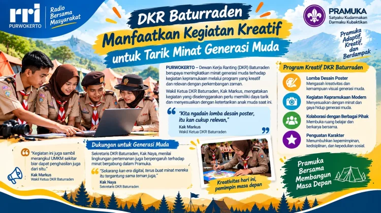 DKR Baturraden Manfaatkan Kegiatan Kreatif untuk Tarik Minat Generasi Muda
