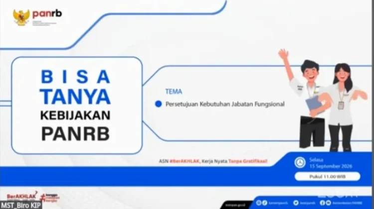 Kementerian PANRB Jelaskan Mekanisme Perhitungan Kebutuhan Jabatan Fungsional