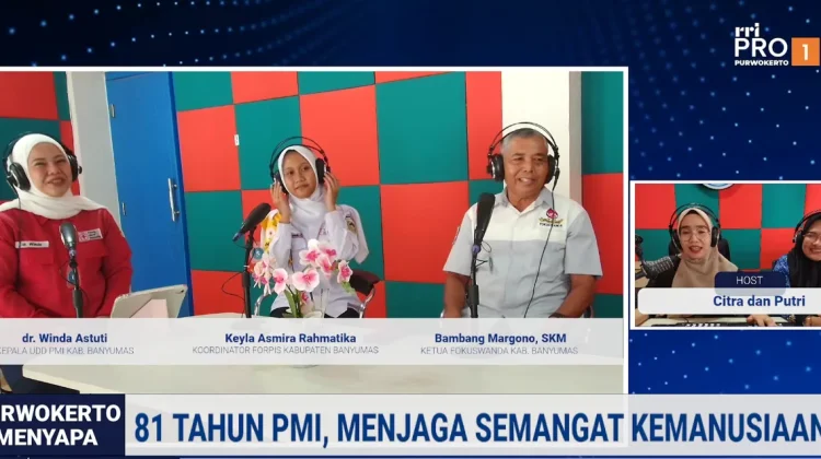 81 Tahun PMI, Semangat Kemanusiaan Terus Digerakkan di Banyumas
