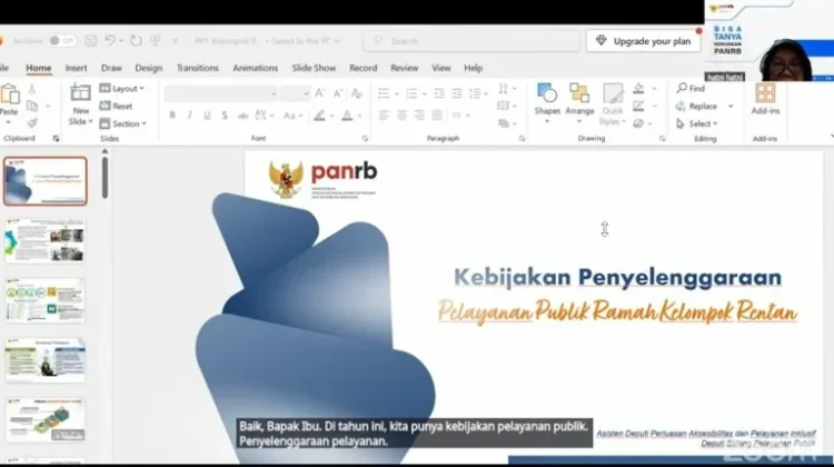 PANRB Dorong Pelayanan Publik Inklusif dan Ramah bagi Kelompok Rentan