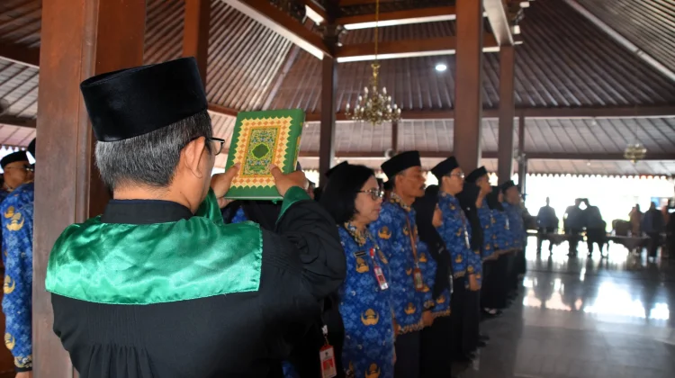 290 PNS Pemkab Banyumas Dilantik, 4 Orang Jabat Pimpinan Tinggi Pratama