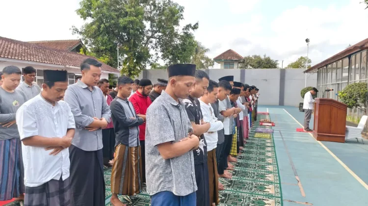 Rutan Kelas IIB Banyumas Gelar Salat Istisqa di Tengah Kemarau