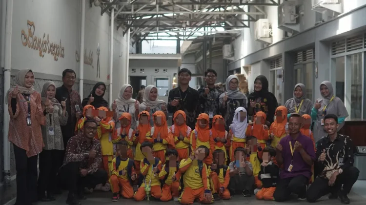 Anak-anak KB Qurotta A’yun Belajar Ketahanan Pangan di Rutan Banjarnegara