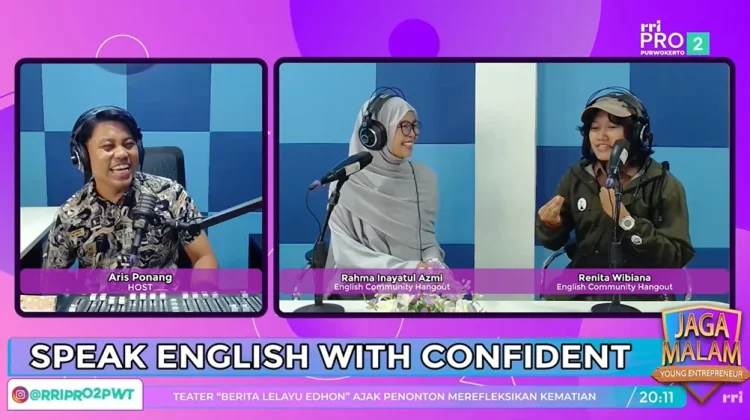 Speak English with Confidence, Tak Harus Sempurna untuk Berbicara