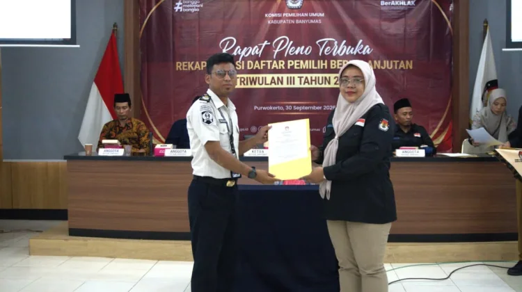 54 WBP Rutan Banyumas Terdaftar dalam Daftar Pemilih Berkelanjutan