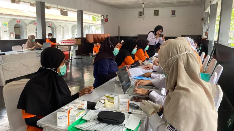 Tracing TBC Melalui CKG, Rutan Banyumas Perkuat Deteksi Dini