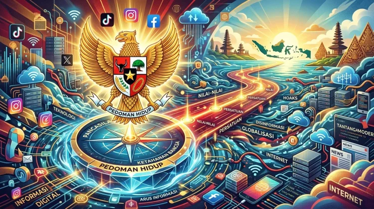 Pancasila Jadi Pedoman Hadapi Perkembangan Teknologi dan Arus Informasi Digital