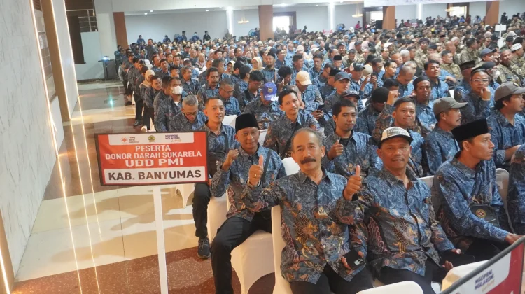 416 Pendonor Darah Banyumas Raih Penghargaan, Terbanyak di Jateng