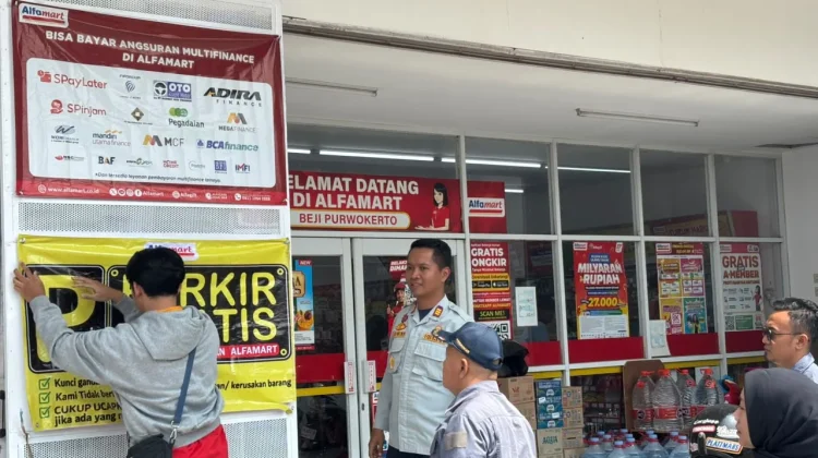 Dishub Banyumas Pantau Penerapan Parkir Gratis di 159 Alfamart