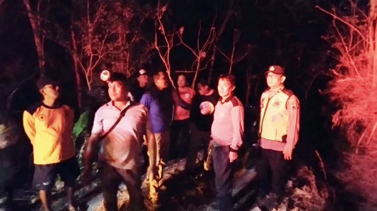 Lahan Terbakar, Polres Kebumen Lakukan Penyelidikan