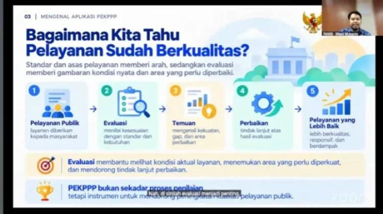 PEKPPP: Alat Pantau dan Evaluasi yang Mendorong Pelayanan Publik Berkualitas