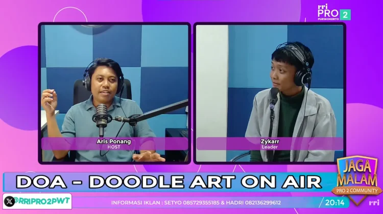 Doodle Art Purwokerto Jadi Wadah Anak Muda Bebas Berkarya