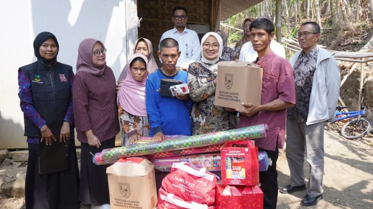 Rumah Ludes Terbakar, Keluarga Prasejahtera di Buayan Dibantu Bangun Hunian Baru