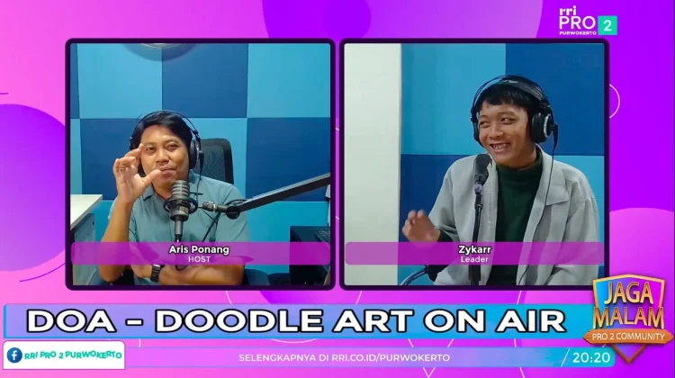 Doodle Art Purwokerto Dorong Kebebasan Berkarya dan Ekspresi Seni