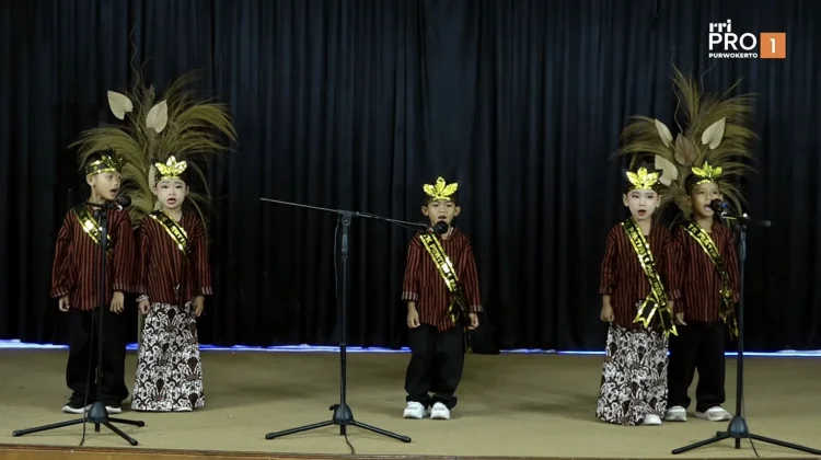 Gugus Anggrek Korwilcam Dindik Banyumas Meriahkan Acara IDOLA RRI Purwokerto