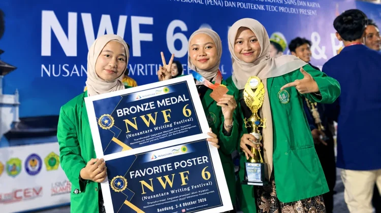 Mahasiswa UIN Saizu Raih Bronze Medal dan Poster Favorit, Angkat Gamelan Ebeg