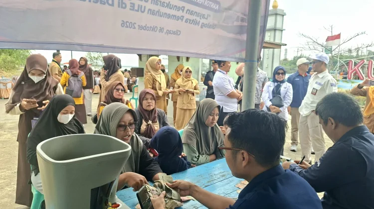 BI Purwokerto Susur Segara Anakan, Layani Penukaran Uang Lusuh di Wilayah 3T