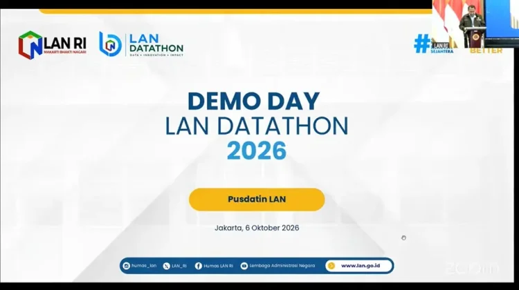 LAN Datathon 2026 Dorong Inovasi ASN Berbasis Data dan AI