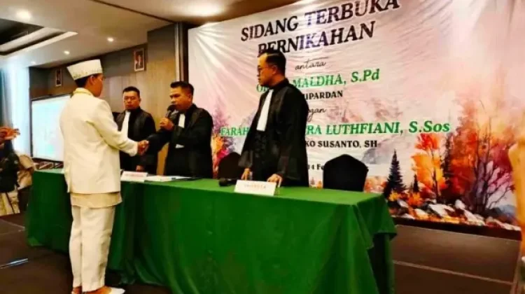 Sah! "Vonis" Seumur Hidup di Pelaminan, Konsep Uniknya Pernikahan