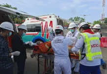 Integrated Terminal Cilacap Gelar Simulasi Keadaan Darurat