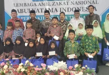 Jelang Ramadan, Puluhan Anak Yatim di Banyumas Terima Santunan
