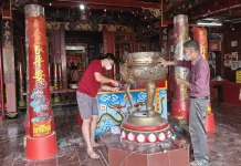 Jelang Imlek, Klenteng Lam Tjeng Kiong Cilacap Berbenah