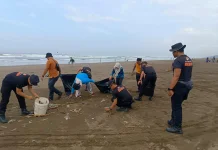 Wujudkan Indonesia ASRI, Satbrimob Polda Jateng Gelar Korve Massal