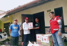 PMI Kabupaten Tegal Kirim Bantuan ke Warga Terdampak Banjir Pasarean